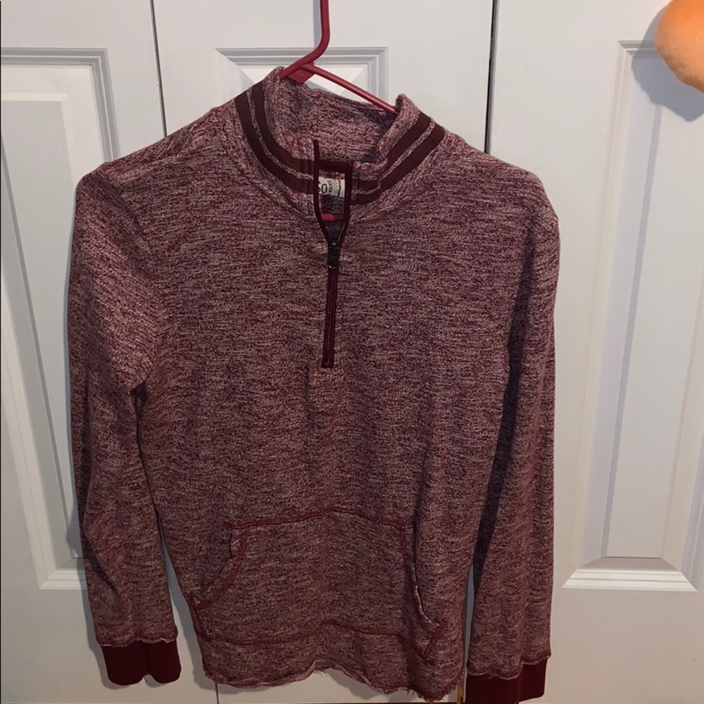 Half zip up